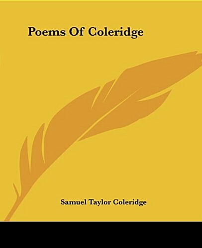 Poems of Coleridge (Paperback)