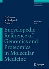 Encyclopedic Reference of Genomics and Proteomics in Molecular Medicine 2 Volume Set (Hardcover)