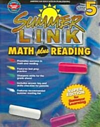 Summer Link, Math Plus Reading (Paperback)