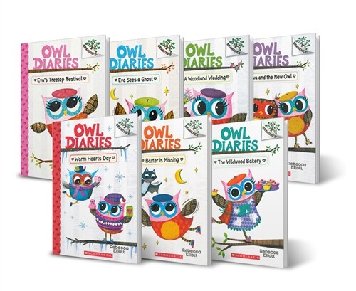 Owl Diaries Book 7종 세트 (오울 다이어리즈 북)