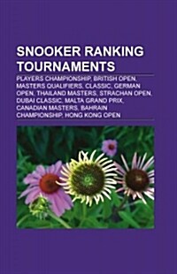 Snooker Ranking Tournaments (Paperback)