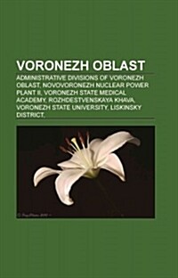 Voronezh Oblast (Paperback)