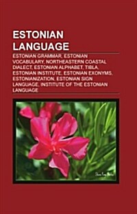 Estonian Language (Paperback)