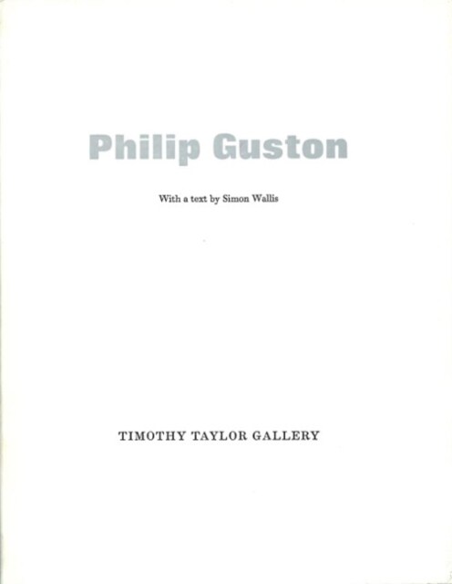 Philip Guston (Paperback)