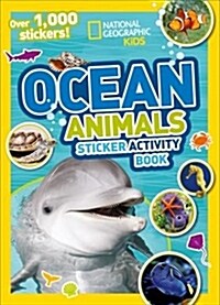 Ocean Animals Sticker Activity Book : Over 1,000 Stickers! (Paperback, edition)
