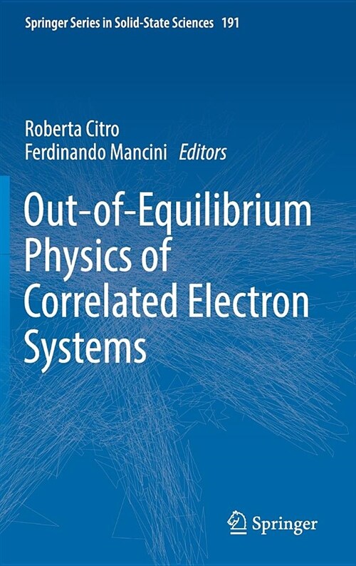 Out-of-Equilibrium Physics of Correlated Electron Systems (Hardcover)