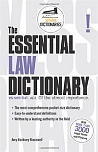 The Essential Law Dictionary (Paperback)