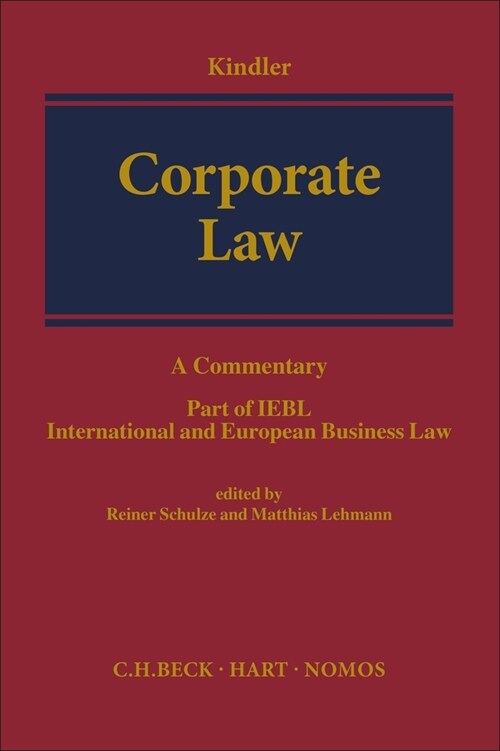 European Corporate Law : Article-by-Article Commentary (Hardcover)