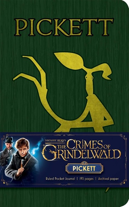 Fantastic Beasts: The Crimes of Grindelwald: Pickett Ruled Pocket Journal (Hardcover)