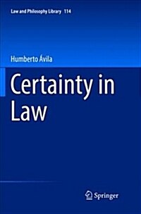 Certainty in Law (Paperback)