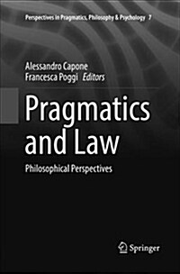 Pragmatics and Law: Philosophical Perspectives (Paperback)