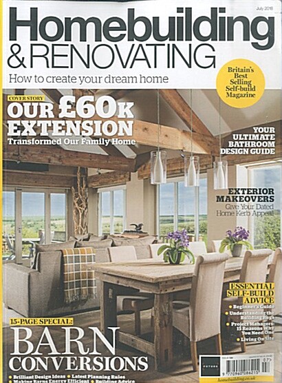 Homebuilding & Renovating (월간 영국판): 2018년 07월호