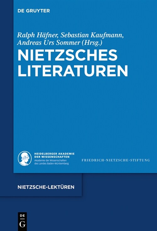 Nietzsches Literaturen (Hardcover)