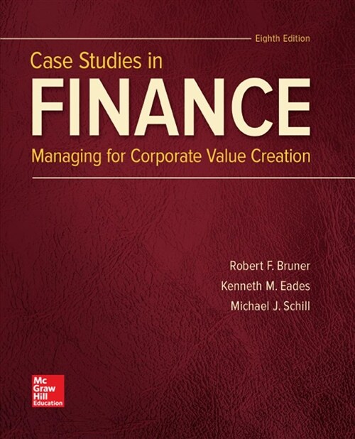 Loose Leaf for Case Studies in Finance (Loose Leaf, 8)