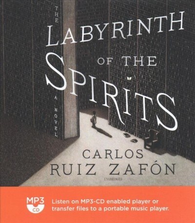 The Labyrinth of the Spirits (MP3 CD)