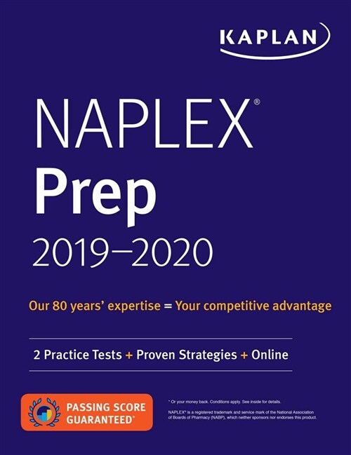 Naplex Prep 2019-2020: 2 Practice Tests + Proven Strategies + Online (Paperback)