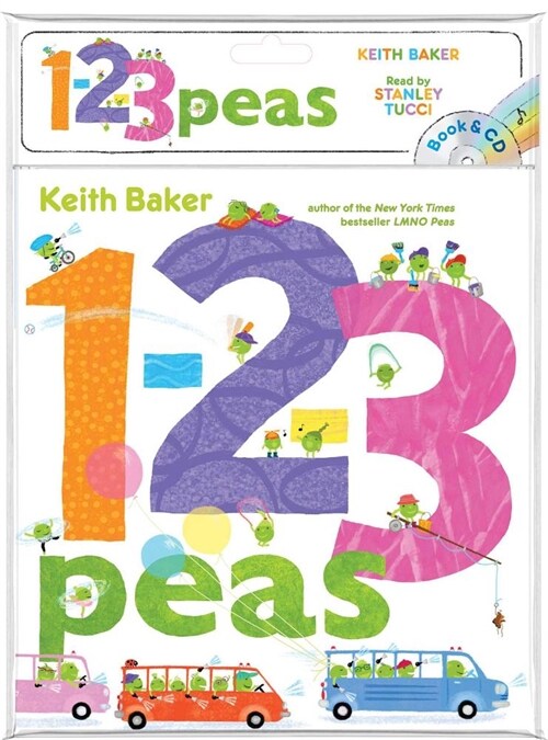 1-2-3 Peas [With Audio CD] (Paperback)