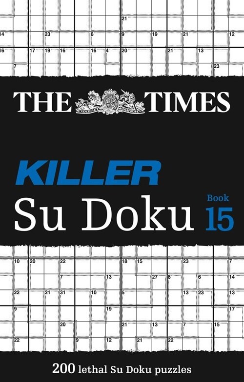 The Times Killer Su Doku Book 15 : 200 Challenging Puzzles from the Times (Paperback)