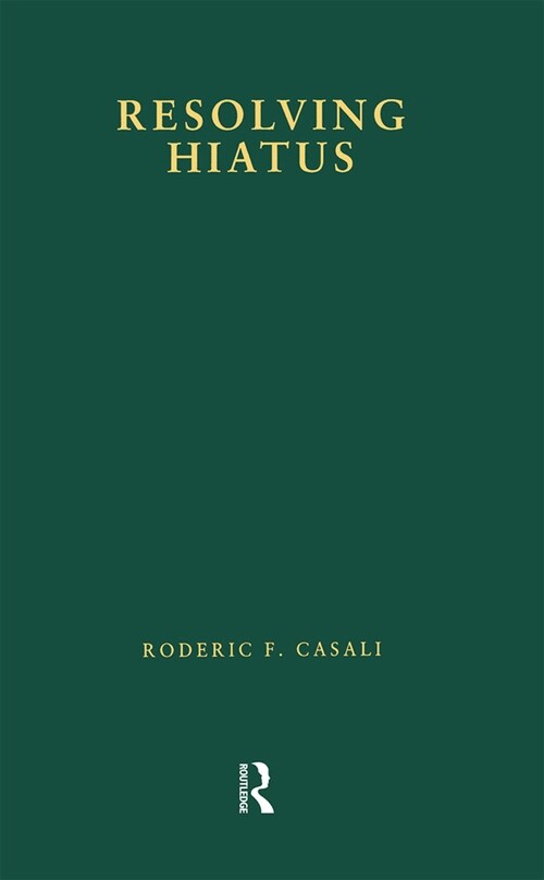 RESOLVING HIATUS (Paperback)