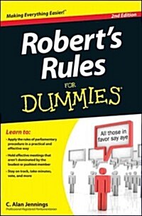 Roberts Rules for Dummies (Paperback, 2)