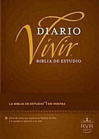 Diario Vivir Biblia de Estudio-Rvr 1960 (Hardcover)