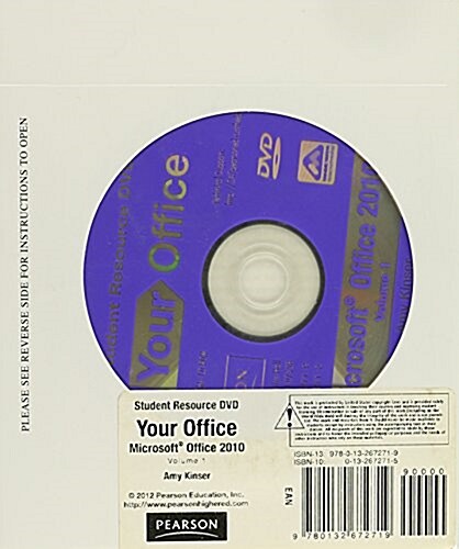 Student DVD for Your Office: Microsoft Office 2010, Volume 1 (Other)