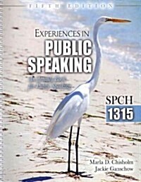 Experiences in Public Speaking (Paperback, 5th, Spiral)