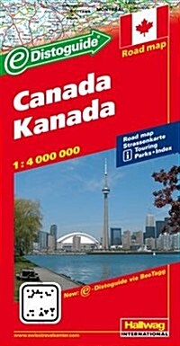 Canada/Kanada e-Distoguide (Folded)