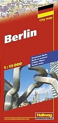 Hallwag Berlin City Map (Map)
