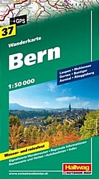Hallwag Bern Road Map (Map)