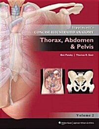 Lippincott Concise Illustrated Anatomy, Volume 1: Thorax, Abdomen & Pelvis (Paperback)