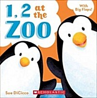 1, 2 at the Zoo (Board Books)