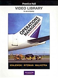 Video Library DVD for Operations Management (Hardcover, 9th, Revised)
