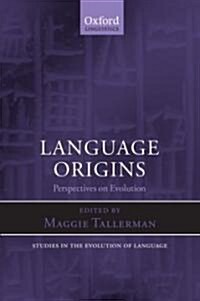 Language Origins : Perspectives on Evolution (Hardcover)