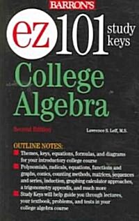 Ez-101 College Algebra (Paperback, 2)