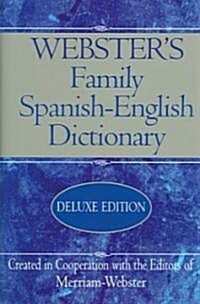 Websters Family Spanish-English Dictionary (Hardcover, Deluxe)