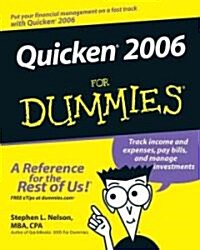Quicken 2006 for Dummies (Paperback)
