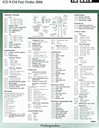 ICD-9-CM 2006 Fast Finder Orthopaedics (Cards)