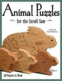 Animal Puzzles For The Scroll Saw (Paperback)