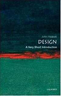 [중고] Design: A Very Short Introduction (Paperback, New)