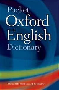 [중고] Pocket Oxford English Dictionary (Hardcover, 10th)