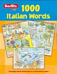 Berlitz Language: 1000 Italian Words (Paperback, New ed)