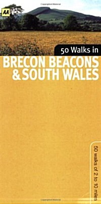 50 Walks in Brecon Beacons & South Wales (Paperback)