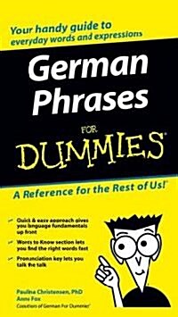 German Phrases for Dummies (Paperback)