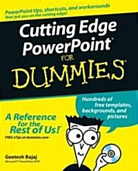Cutting Edge PowerPoint for Dummies [With CD-ROM] (Paperback)
