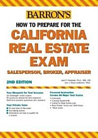 How to Prepare for the California Real Estate Exam: Salesperson, Broker, Appraiser (Paperback, 2)