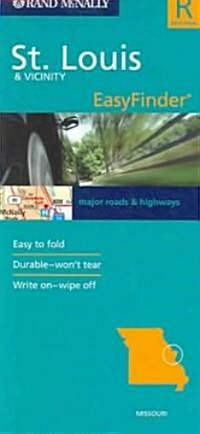 Rand Mcnally Easyfinder St. Louis & Vicinity (Paperback, FOL, LAM, MA)