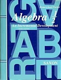 Saxon Algebra 1/2 Answer Key & Tests Third Edition (Paperback, 3)