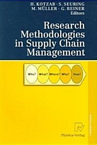 Research Methodologies in Supply Chain Management (Paperback)