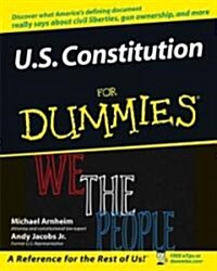 U.S. Constitution for Dummies (Paperback)